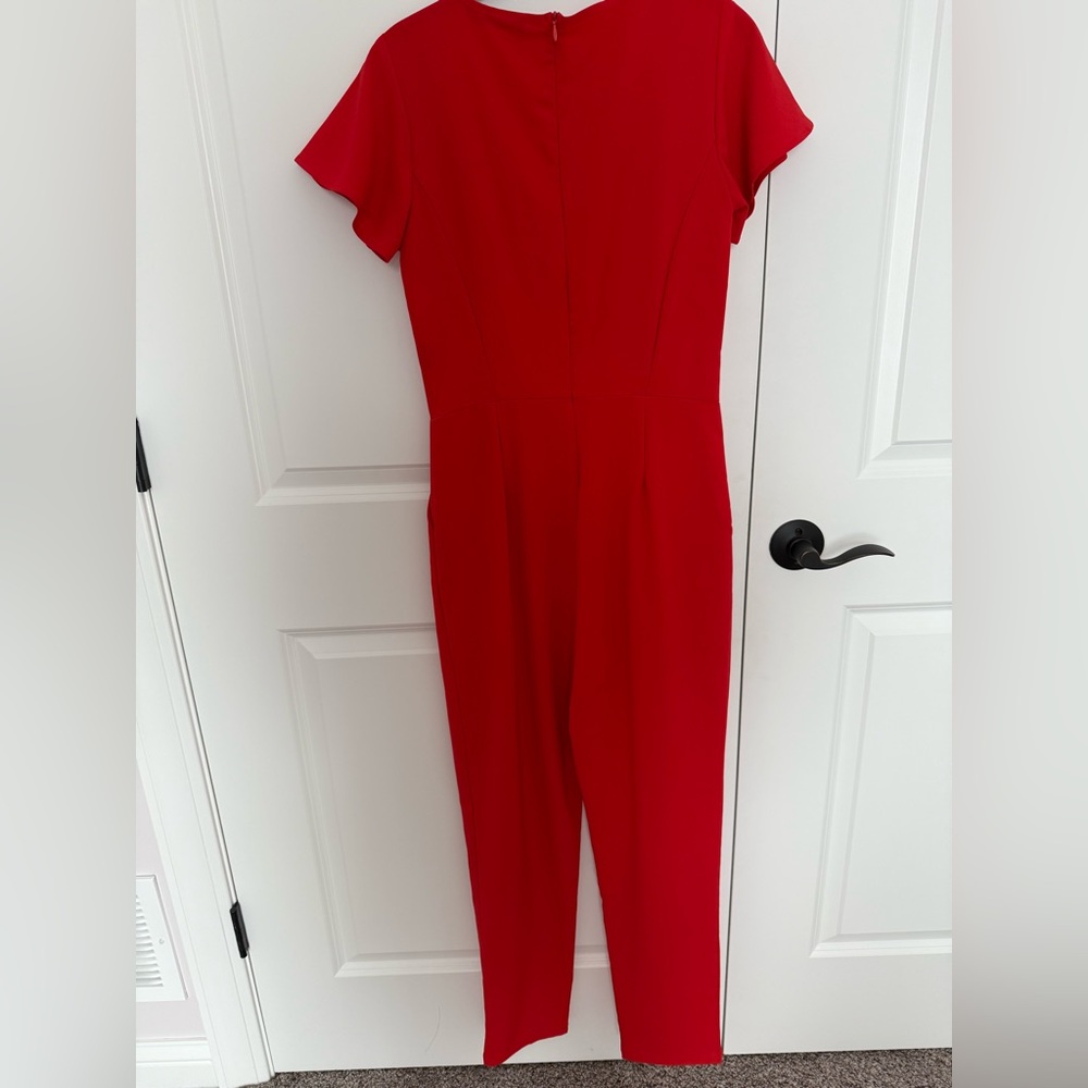POTTERS POT red jumpsuit NWOT size small
